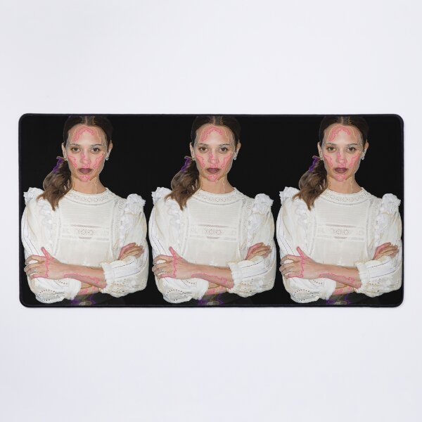 Item preview, Alicia Vikander illustrative portrait designed and sold by MarioColtello.