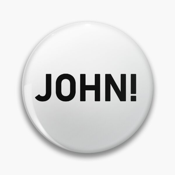 Item preview, John Name Black Letters designed and sold by LastGenLad.