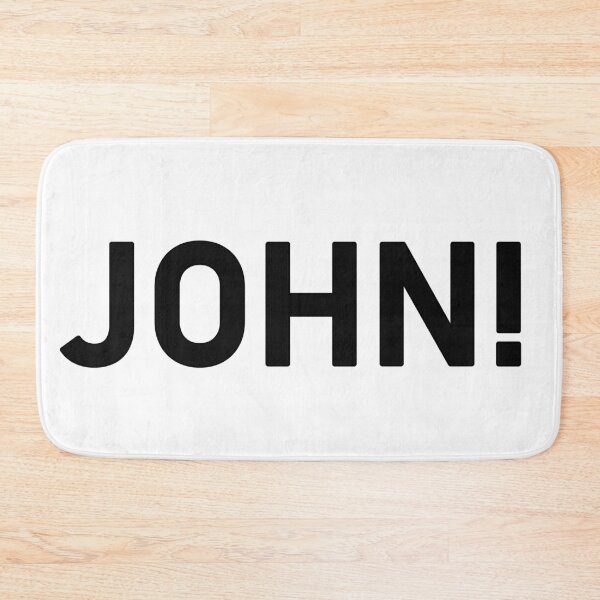 Item preview, John Name Black Letters designed and sold by LastGenLad.
