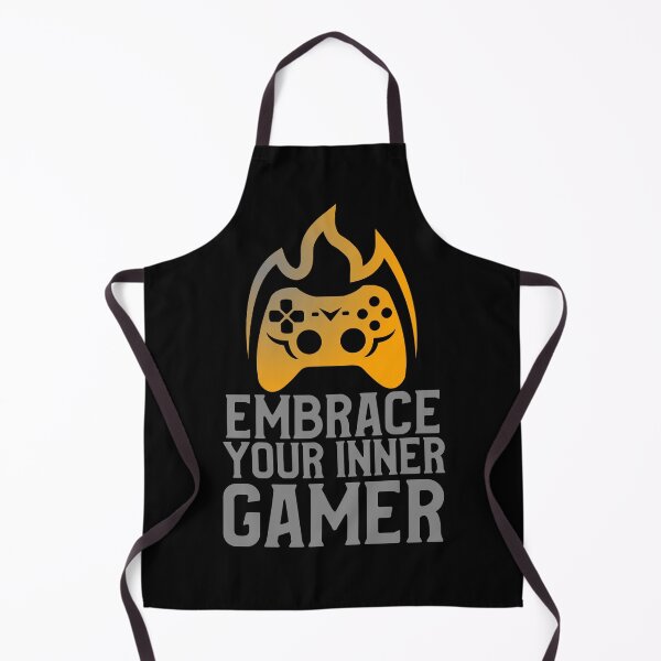 Item preview, Embrace your Inner gamer controller flame designed and sold by Salkian.