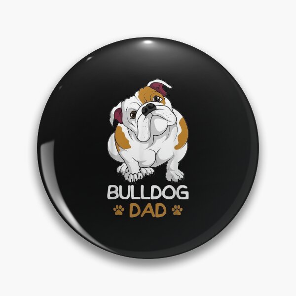 Artikelvorschau, Mens Bulldog Dad Funny English Bulldog Dog Owner for Men entworfen und verkauft von Melle123234.