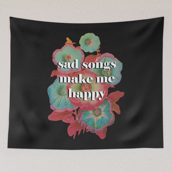 Item preview, sad songs make me happy - big text alt   designed and sold by PissyPrints2.