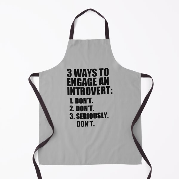 Item preview, funny introvert sarcastic offended saying 3 WAYS TO ENGAGE AN INTROVERT gift  Birthday Meme Girlfriend boyfriend designed and sold by joygift369.