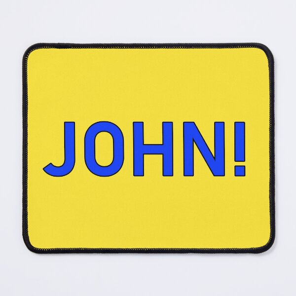 Item preview, John Name Blue Letters designed and sold by LastGenLad.