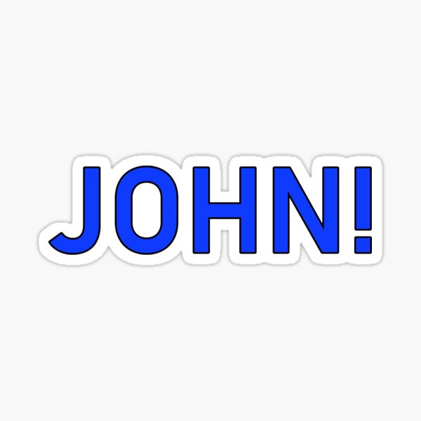 john-name-blue-letters-sticker-by-lastgenlad-redbubble