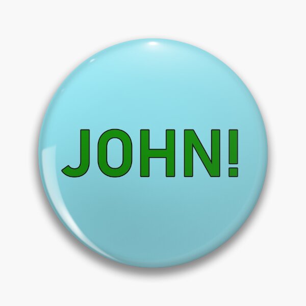 Item preview, John Name Green Letters designed and sold by LastGenLad.
