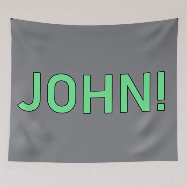 Item preview, John Name Mint Letters designed and sold by LastGenLad.