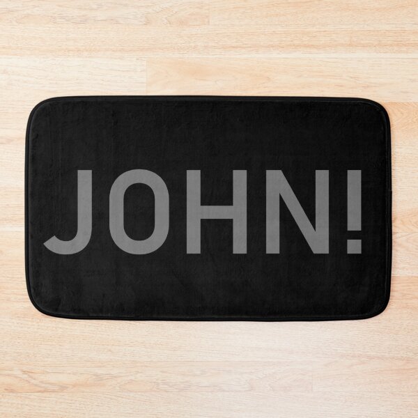 Item preview, John Name Gray Letters designed and sold by LastGenLad.
