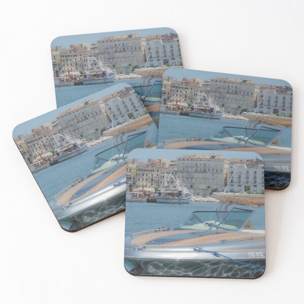 Item preview, Corfu Town Old Port with Boats and Venetian Buildings  designed and sold by nickbrayimages.