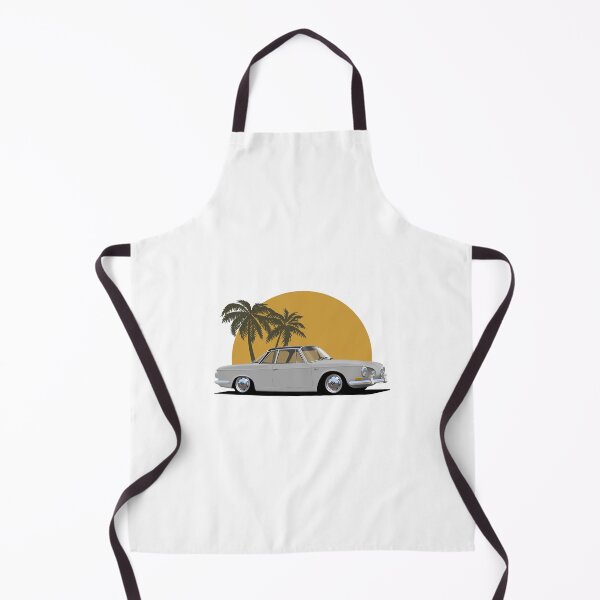 Item preview, Karmann Ghia Type 34 Razor with palm tree sunset background designed and sold by Hamilton illustrations.