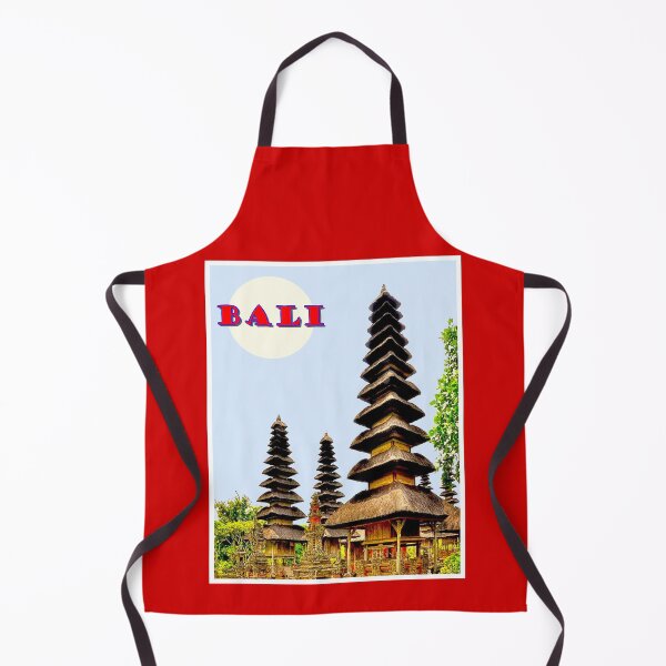 Item preview, BALI : Tourism Advertising Indonesia Temple Print designed and sold by posterbobs.