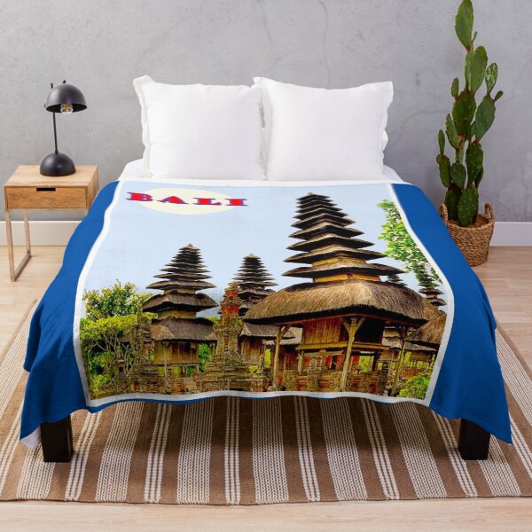 Item preview, BALI : Tourism Advertising Indonesia Temple Print designed and sold by posterbobs.