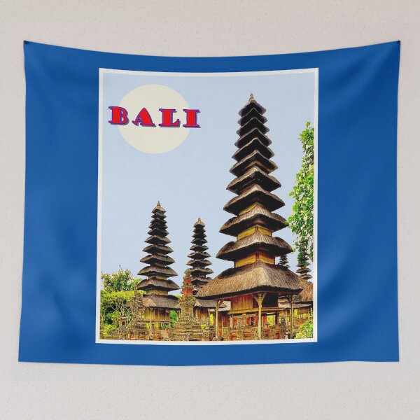 Item preview,  BALI : Tourism Advertising Indonesia Temple Print designed and sold by posterbobs.