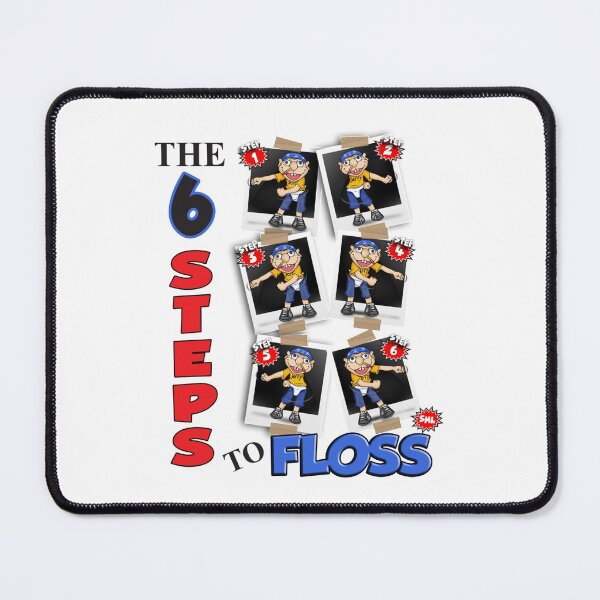 Item preview, Jeffy 6 Steps to Floss - SML designed and sold by NorthWallDecor.