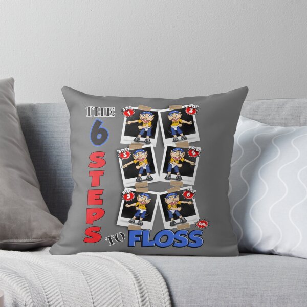 Item preview, Jeffy 6 Steps to Floss - SML   designed and sold by NorthWallDecor.