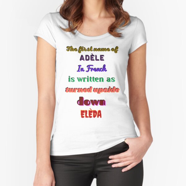 Funny name t-shirt in french AGATHE