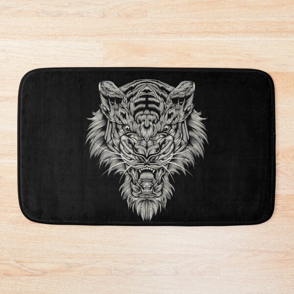 Item preview, White Gold Tiger Head designed and sold by hockeng.