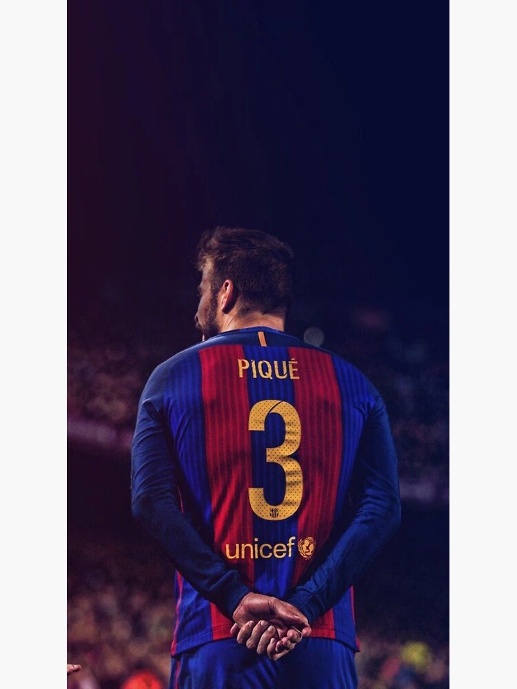 “Art Gerard Pique Wallpaper” Sticker for Sale by LanikaZoya | Redbubble