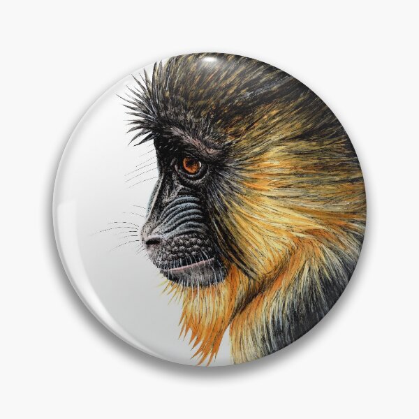 Item preview, Baby mandrill monkey designed and sold by LorenDowding.