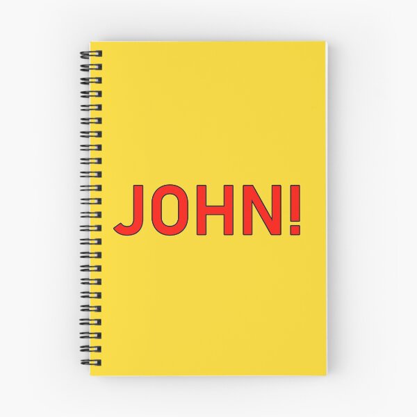 Item preview, John Name Red Letters designed and sold by LastGenLad.