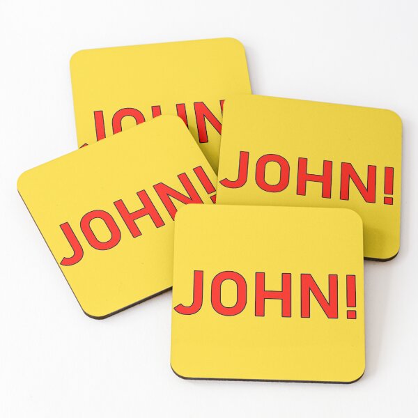 Item preview, John Name Red Letters designed and sold by LastGenLad.
