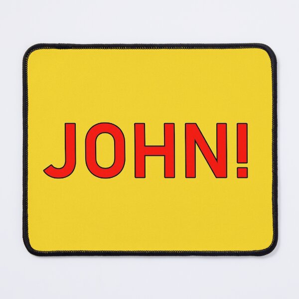 Item preview, John Name Red Letters designed and sold by LastGenLad.