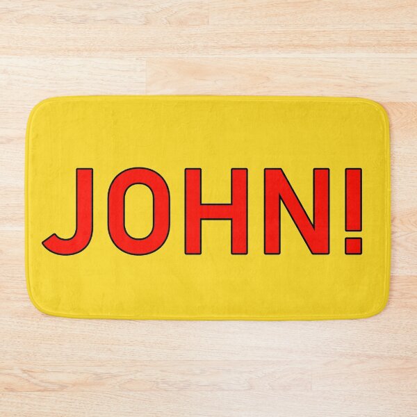 Item preview, John Name Red Letters designed and sold by LastGenLad.