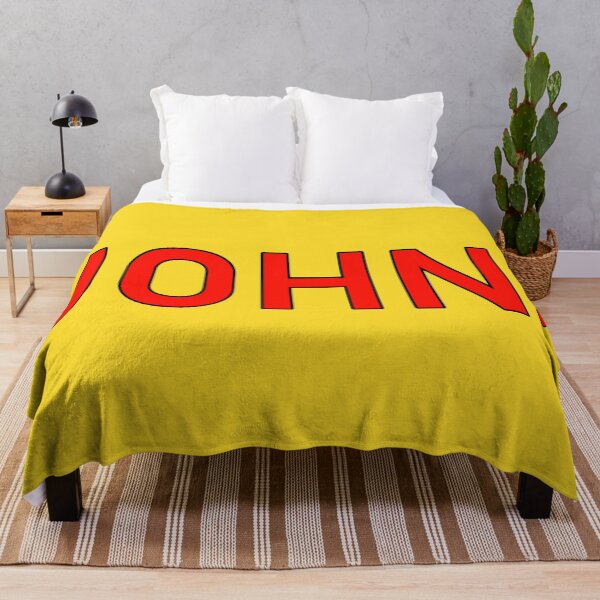 Item preview, John Name Red Letters designed and sold by LastGenLad.