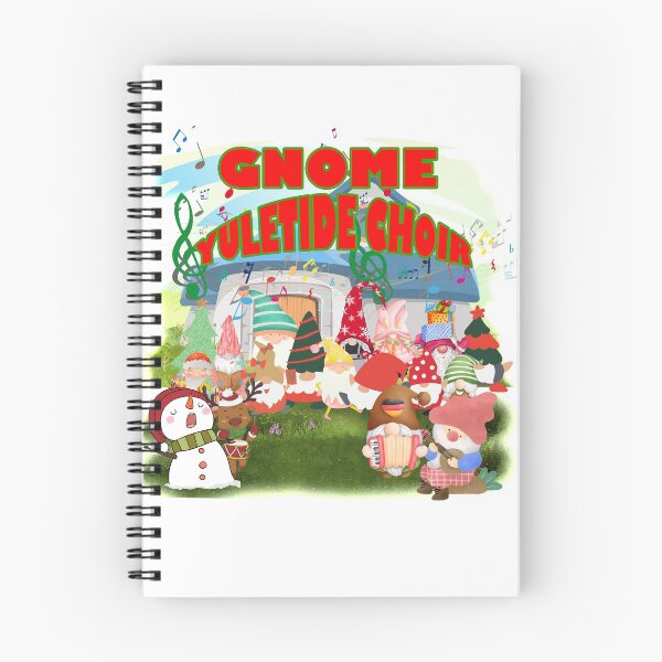 Item preview, Cute Gnome Yuletide Choir designed and sold by my-green-gecko.