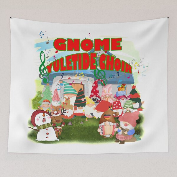 Item preview, Cute Gnome Yuletide Choir designed and sold by my-green-gecko.