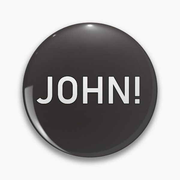 Item preview, John Name White Letters designed and sold by LastGenLad.