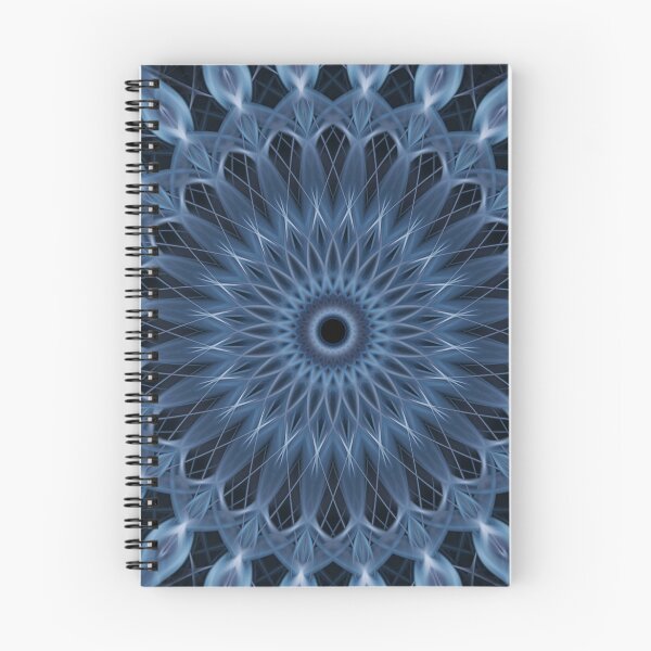 Item preview, Blue snowflake mandala designed and sold by JBlaminsky.