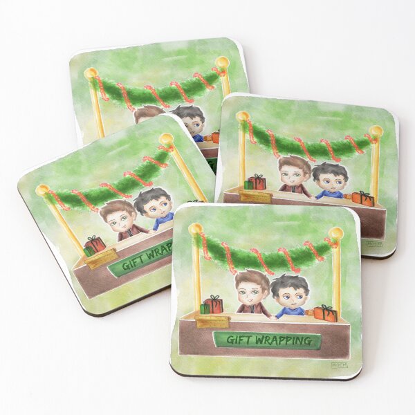 Item preview, Destiel Christmas Gift Wrapping designed and sold by M-O-E-M.