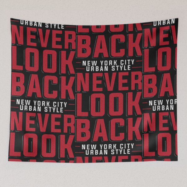 Item preview, Creative T-Shirt design - Never Look Back - New York City  designed and sold by charithimantha.