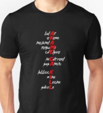 CROSSWORDS - Akame Ga Kill Unisex T-Shirt