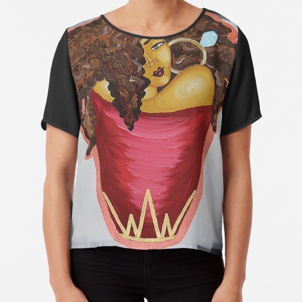QUEENS BE WINNING Chiffon Top