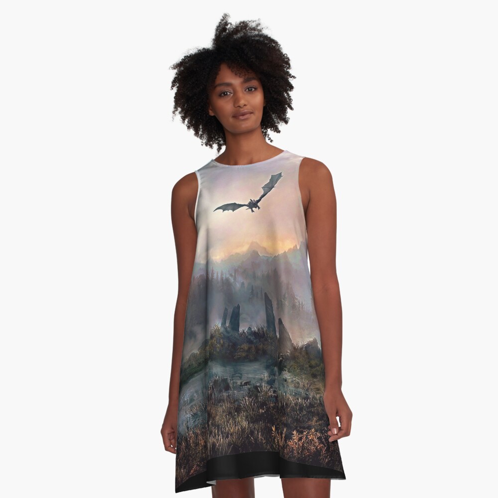 Item preview, A-Line Dress designed and sold by autrouvetout.