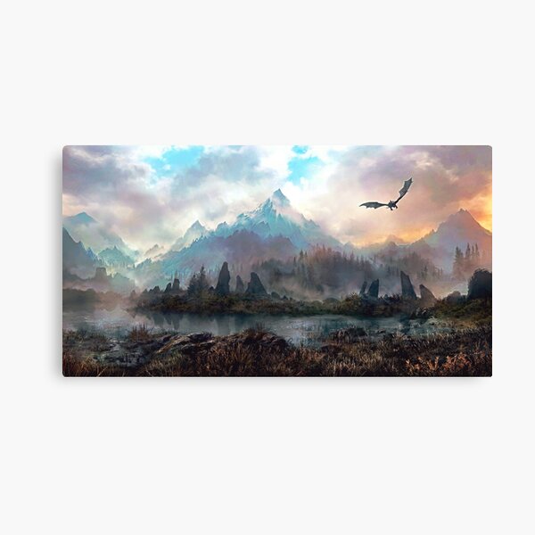 Dragon Mountain Canvas Print