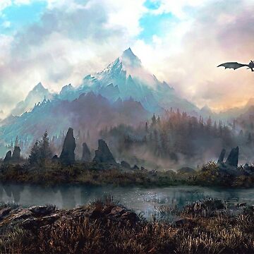 Artwork thumbnail, Dragon Mountain by autrouvetout