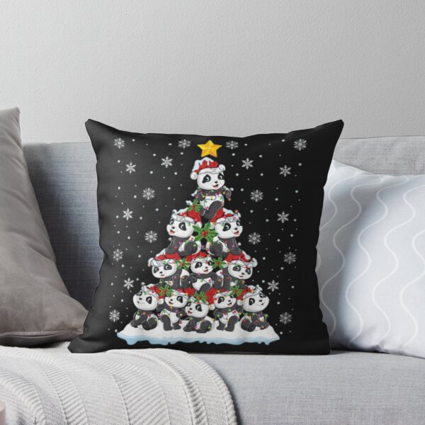 Item preview, Panda Lover Christmas Tree light snow designed and sold by ClamenTaon.