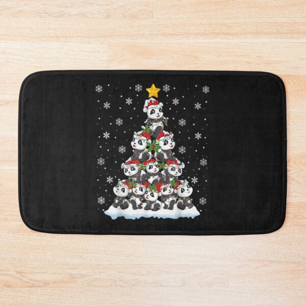 Item preview, Panda Lover Christmas Tree light snow designed and sold by ClamenTaon.