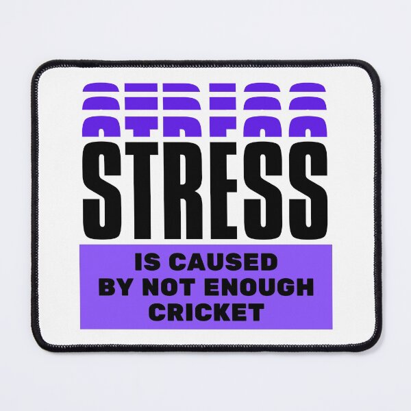 Item preview, Stress is caused by not enough cricket designed and sold by TheGreenGoat.