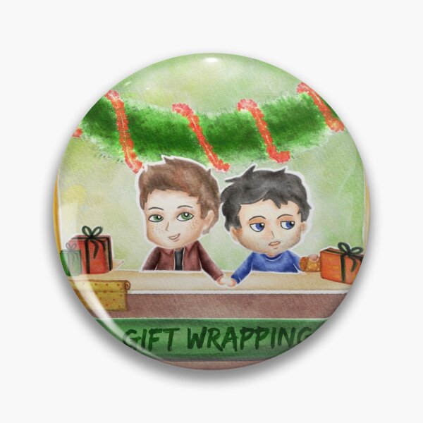 Item preview, Destiel Christmas Gift Wrapping designed and sold by M-O-E-M.