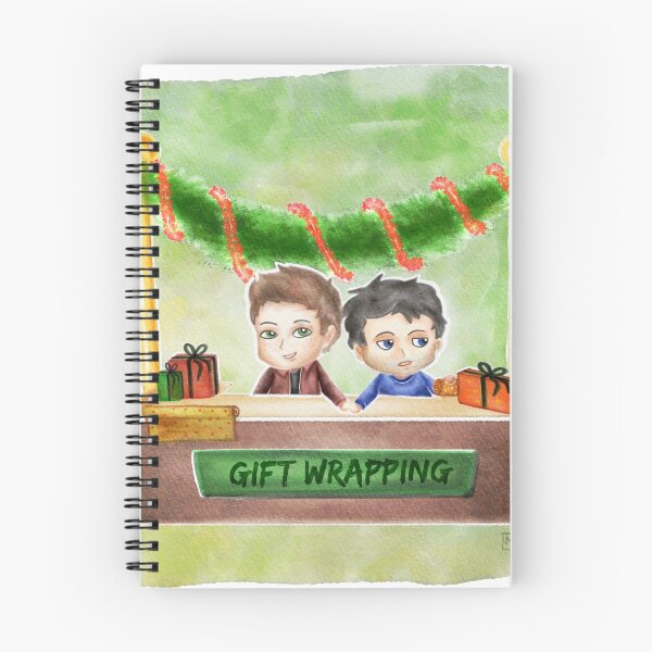 Item preview, Destiel Christmas Gift Wrapping designed and sold by M-O-E-M.