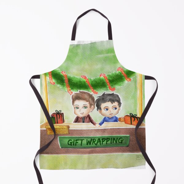Item preview, Destiel Christmas Gift Wrapping designed and sold by M-O-E-M.