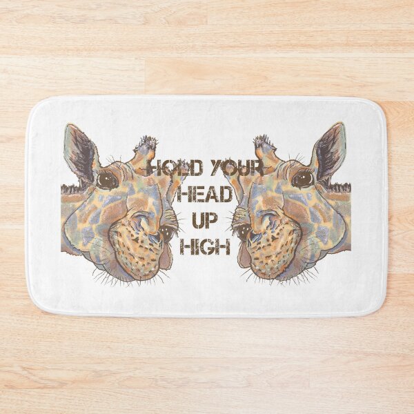 Item preview, Hold your head up high, Giraffe inspired, Wildlife wisdom, Africa wild designed and sold by DebbieJoyArt.