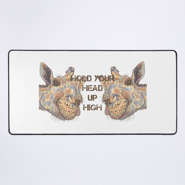Item preview, Hold your head up high, Giraffe inspired, Wildlife wisdom, Africa wild designed and sold by DebbieJoyArt.