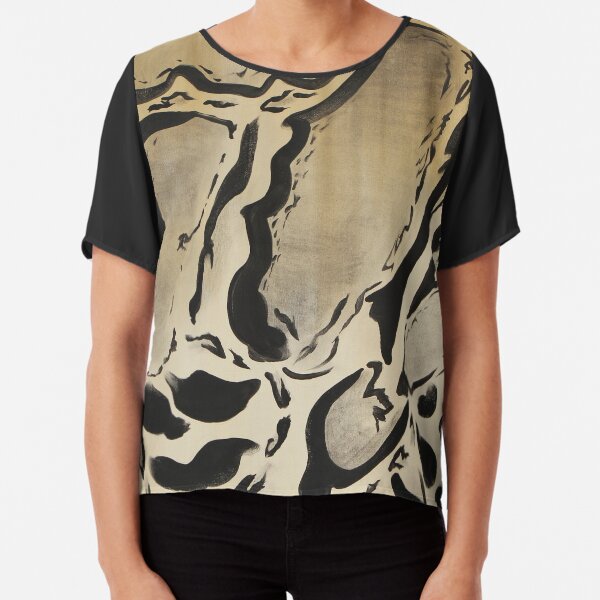 CLOUD LEOPARD Chiffon Top