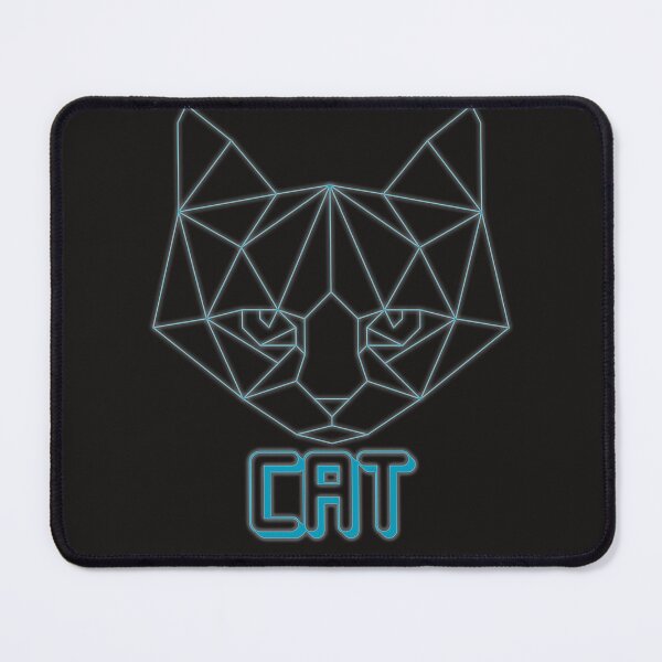 Item preview, geometric cat designed and sold by capotees.