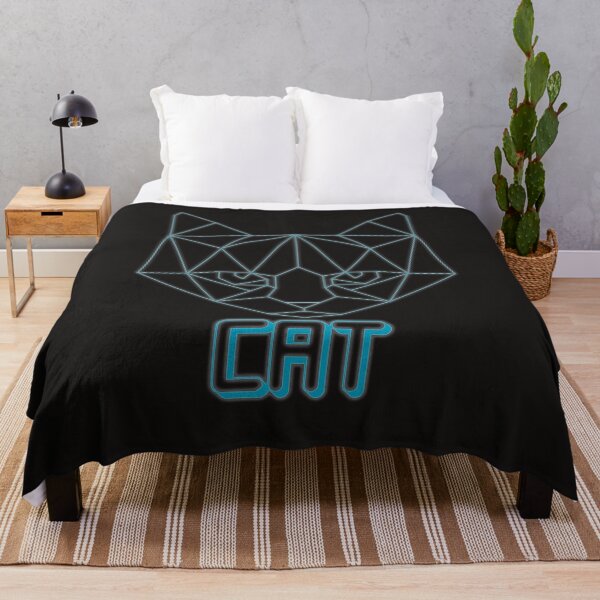 Item preview, geometric cat designed and sold by capotees.